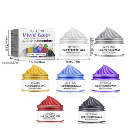 Hår Färgningsvax, Färgvax Pomader Naturligt Hår Färgningsvax Cosplay