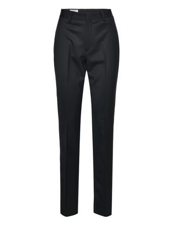 Cassidy Wool Trouser Slimfit Bukser Stoffbukser Svart Filippa K