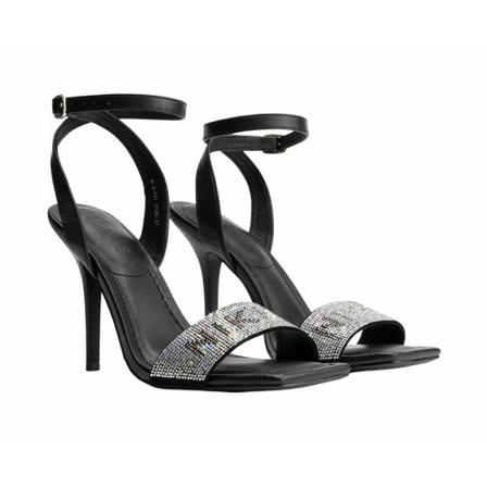 Nikkie Feline Heels , Zwart , Dames , Maat: 38 EU Sandalen