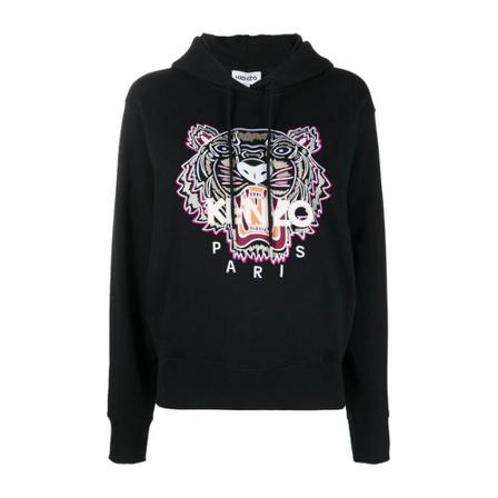 Kenzo, Sweater Zwart, Dames, Maat:L