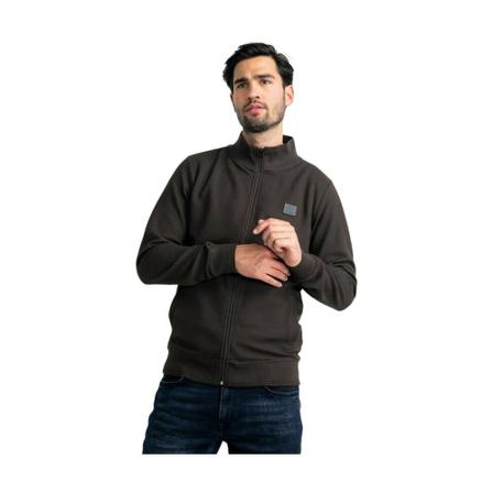 Petrol, Zip-throughs Bruin, Heren, Maat:S,polyester