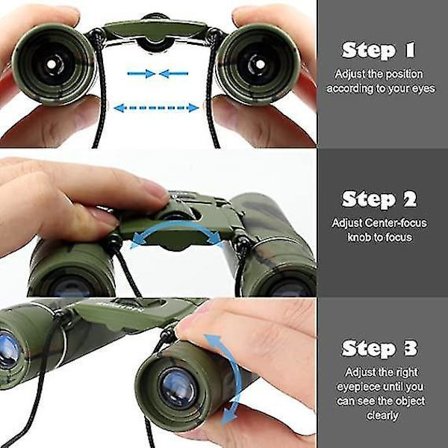 Kikkert 8x21 Mini Kompakt Gave Fugletitting Jakt