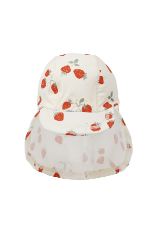 RIKIKI UV-keps för baby BEN Badkläder Röd 42/44