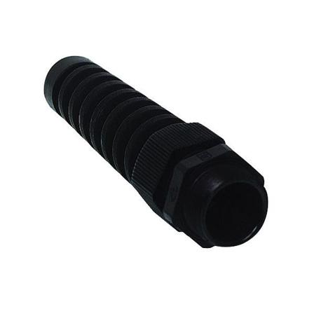 Rutab 1476145 Gjennomføring IP68, svart, med brytebeskyttelse M25 x 14–18 mm, Installasjonsmaterial