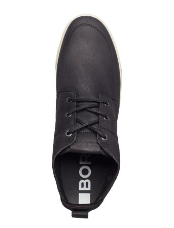 Karl Mid Nub M Låga Sneakers Svart Björn Borg