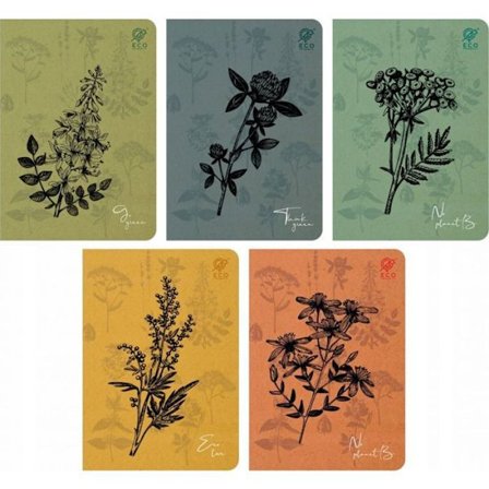 Anteckningsbok - Elanders CARNET A5/64 HERBES 10 STYCKEN