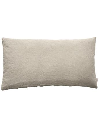 Cushion Cover Linen Basic Washed Home Textiles Cushions & Blankets Cushion Covers Grå Au Maison