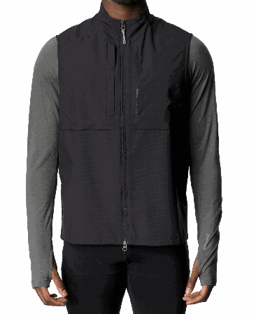 Houdini Pace Hybrid Vest M's True Black