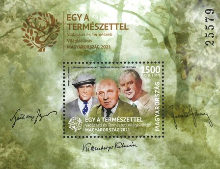 Ungarn - Et med naturen - Postfrisk miniark