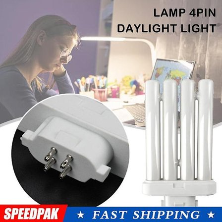 27W FML 27W 6500K 4-napainen neliputkinen lamppu Kompakti loisteputki T4E9