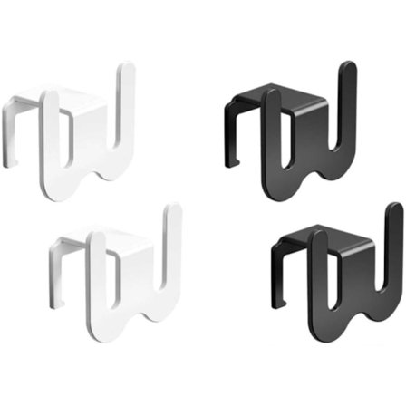 Veggmontert skohylle kompatibel med 4 par plassbesparende, ingen boring nødvendig