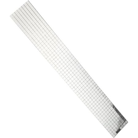 4*100cm Mosaik Väggstickers Spegel Trim Kakel Sticker Dekaler Glas