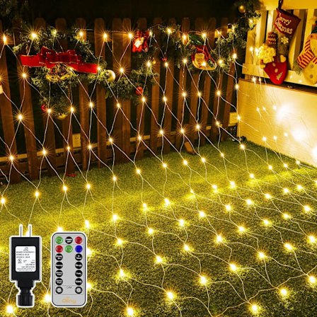 Udendørs LED lyskæde IP67 Vandtæt 200 LED'er 3 meter Varm Hvid[YDE]