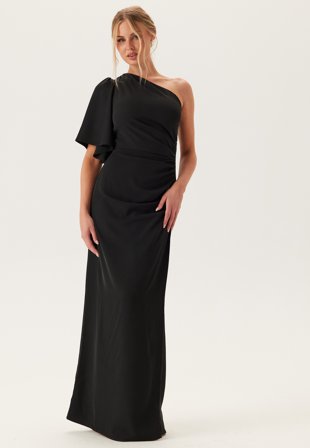 Bubbleroom Occasion Ruched One Shoulder Gown Vaatteet