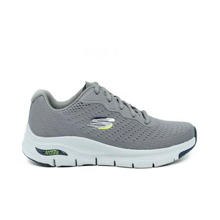 Skechers Deportivo Schoenen , Grijs , Heren , Maat: 41 EU