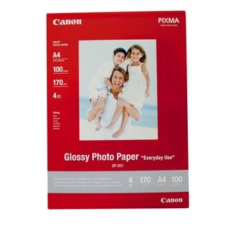 Canon GP-501 - fotopapir - blank - 5 ark - A4 - 170 g/m²