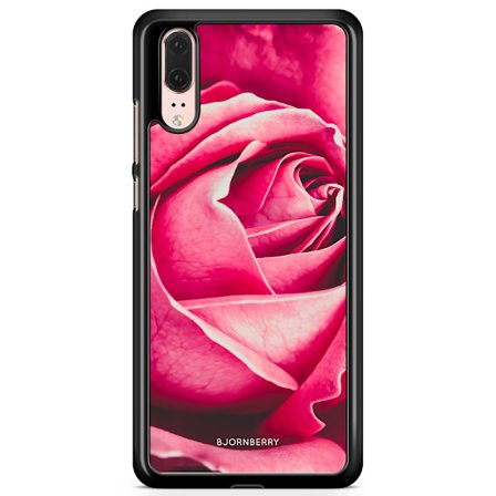 Bjornberry Skal Huawei P20 - Röd Ros