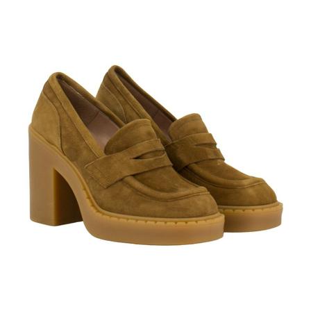 Stimm, Heeled Boots Bruin, Dames, Maat:37 EU