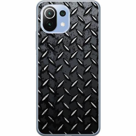 Xiaomi Mi 11 Lite Genomskinligt Skal Metalliskt Mönster