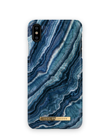 Fashion Case iPhone XS Max Indigo Swirl