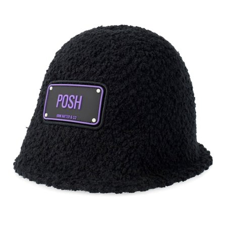 John Hatter & Co - Nero bucket Cappello - Posh Black Winter Bucket @ Hatstore