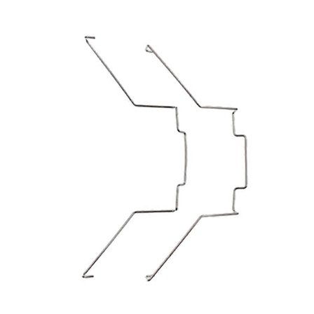 2 stk. Varmeafledende Klips Klemme Computer CPU Køleventilator Klips Rustfrit Stål