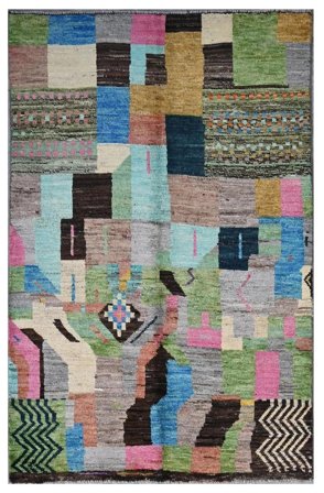 Moroccan Berber - Afghanistan Hand Knotted 117X186 Rug Afghanistan