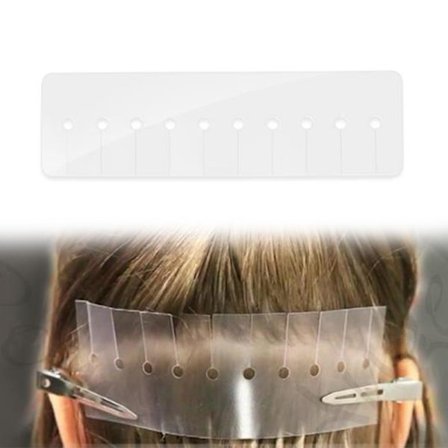 10 st Heat Shields Hårförlängningsskivor Scalp Glue Protector G