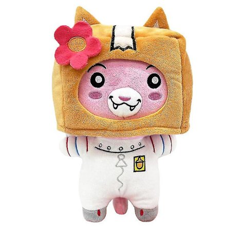 Lankybox Bunt Plysch Lankybot Cyborg Plyschleksaker Thicc Shark Foxy Boxy Plysch Kawaii Dolls Barn Födelsedagspresenter
