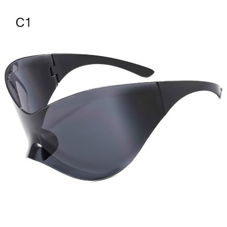 Futuristiset aurinkolasit Varjostimet miehille Naisille C1 C1