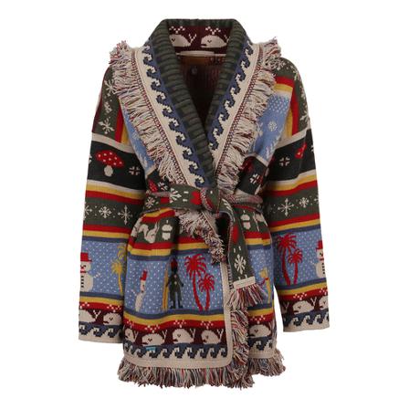 Alanui, Cardigans Bruin, Dames, Maat:M