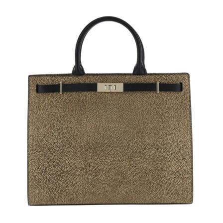Borbonese, Tote Bags Bruin, Dames, Maat:ONE Size