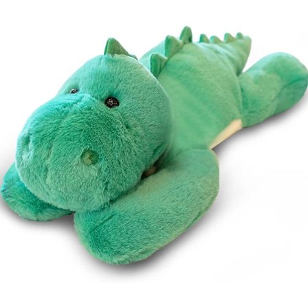 Dinosaur Plys Legetøj Pude, Sød Dinosaur Plysdyr Dukke til Drenge Piger Fans (Grøn Dinosaur, 30cm/11.8 tommer)