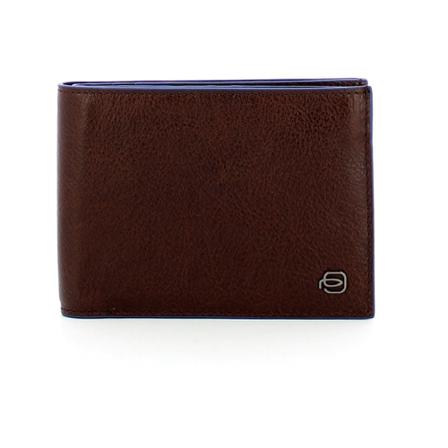 Piquadro Twelve compartments Pung Brun, Herre Punge og Kortholder, Størrelse: ONE Size