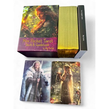 Mini Pocket Tarot- Deck & guidebok (English)