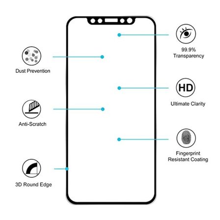 Fram- & Baksida Skärmskydd Aluminium ProGuard iPhone 11 Pro Max