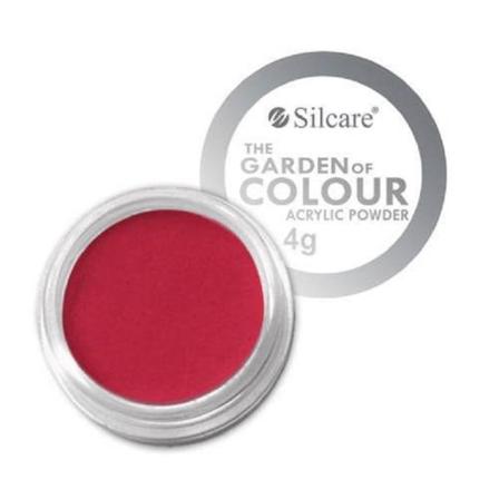 Akrylpulver - Silcare - The Garden Of Colour - Nr 01 Röd
