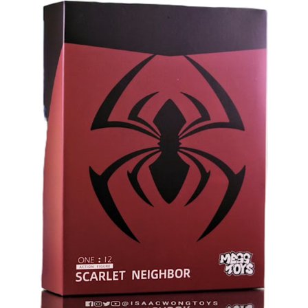 Spider-Man Scarlet Spider Kaine Actionfigur - Svart kostym Symbiotleksak för samlare och presenter