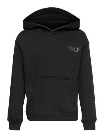 Kogevery Life Small Logo Hoodie Pnt Hettegenser Genser Svart Kids Only