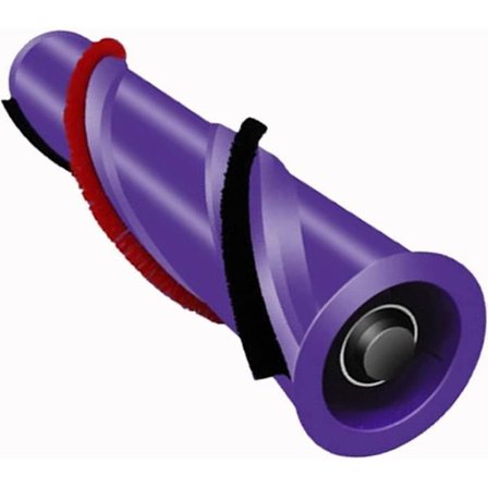 (Violetti - Yhteensopivuus: V10) Rullaharja Dyson V10 -imurille, korvaava matonpuhdistusharja V10 kolmionmuotoiseen moottoripäähän.