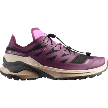 Salomon - Chaussures de trail running pour femme XA Meta Gore-tex W Mif - Black / Winter Bloom - 42⅔