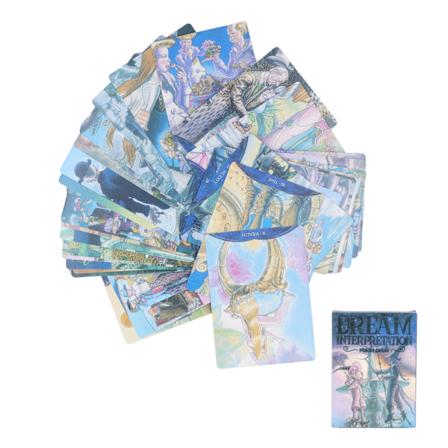 36 stk. Drømmetydningskort Oracle Deck Underbevidst Selvbevidst Fortid Nutid Fremtid Fortælling