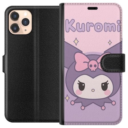 Kompatibelt Plånboksfodral till Apple Apple iPhone 11 Pro Kuromi Kawaii