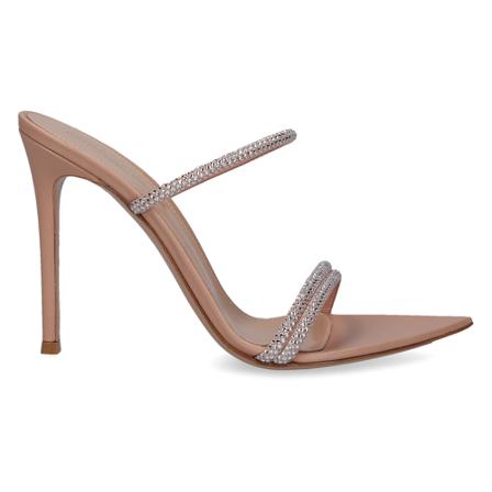 Gianvito Rossi, High Heel Sandals Beżowy, Kobieta, Rozmiar: 40 EU