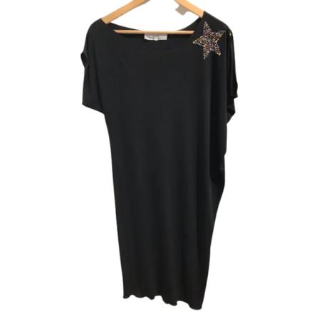 Saint Laurent Vintage, Pre-owned Dresses Zwart, Dames, Maat:M