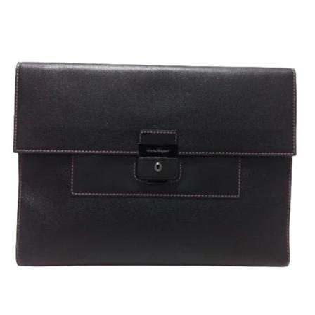 Salvatore Ferragamo Pre-owned - Vintage Väskor - Svart - Unisex - Storlek: One Size, unisex, Storlek: ONE SIZE