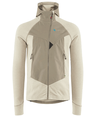 Klättermusen Hugin Zip Hoodie M's Silver Green-Clay