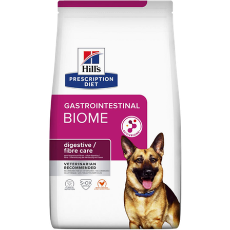 Hill's Prescription Diet Dog - Gastrointestinal Biome Digestive/Fibre Care Chicken - Dry Dog Food 4 kg - Hund - Hundefôr & hundemat - Veterinærfôr for