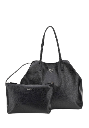 Guess Victtoria Lrg 2 In 1 Tote Handväskor Dam Svart ONESIZE