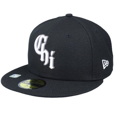 New Era - Negro fitted Gorra - Chicago White Sox MLB21 City Connect Off 59FIFTY Black Fitted @ Hatstore